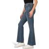 KUT from the Kloth Women’s Stella High-Rise Fab Ab Flare W/Raw Hem(Debonairly)