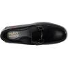 Marc Joseph New York Men’s Casual Hands Free Slip on Buckle Loafers(Black Leather)