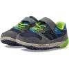 Merrell Unisex-Child Bare Steps A83 Sneaker(Navy/Green)