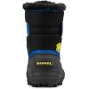 SOREL – Youth Snow Commander Snow Boots for Kids(Black Black Super Blue)