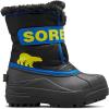 SOREL – Youth Snow Commander Snow Boots for Kids(Black/Super Blue)