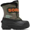 SOREL – Youth Snow Commander Snow Boots for Kids(Stone Green  Alpine Tundra)