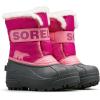 SOREL – Youth Snow Commander Snow Boots for Kids(Tropic Pink  Deep Blush)
