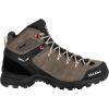 Salewa Men’s Alp Mate Mid Waterproof Trekking & Hiking Boot(Brindle/Oatmeal)