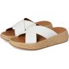 Fitflop Women’s Glides Flat Sandal(Urban White)