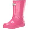 HUNTER Unisex-Child Original First Classic Giant Glitter Rain Boot(Arcade Pink)