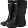 HUNTER Unisex-Child Original First Classic Rain Boot (Toddler/Little Kid)(Black)