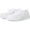 Hey Dude Men’s Wally Funk Mono | Men’s Shoes | Men Slip-on Loafers | Comfortable & Light-Weight(White)