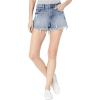 KUT from the Kloth Jane High-Rise Jean Shorts – Shorts for Women – High-Rise – Cotton Fabric – Frayed Hem(Instruction)
