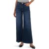 KUT from the Kloth Womens Meg High-Rise Fab Ab Wide Leg Raw Hem(Innoxious)