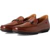Marc Joseph New York Men’s Casual Hands Free Slip on Buckle Loafers(Cognac Leather)