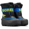 SOREL – Youth Snow Commander Snow Boots for Kids(Black Black Super Blue)