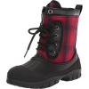 Tommy Hilfiger Women’s Ilhena Snow Boot(Black/Red)