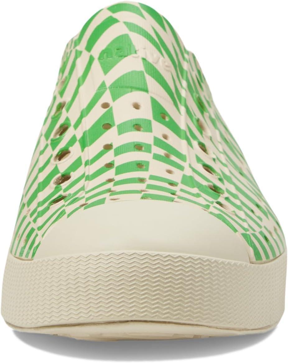 imageNative Shoes Unisex Jefferson Sugarlite PrintBone WhiteBone WhiteGrasshopper Mini Checkers