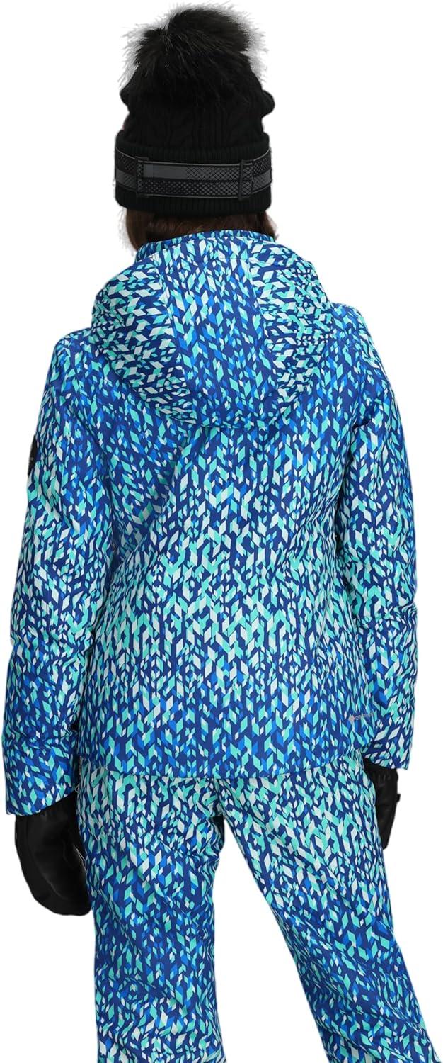 imageObermeyer Rylee Print Jacket Teen GirlsBlue Atmospheric Art