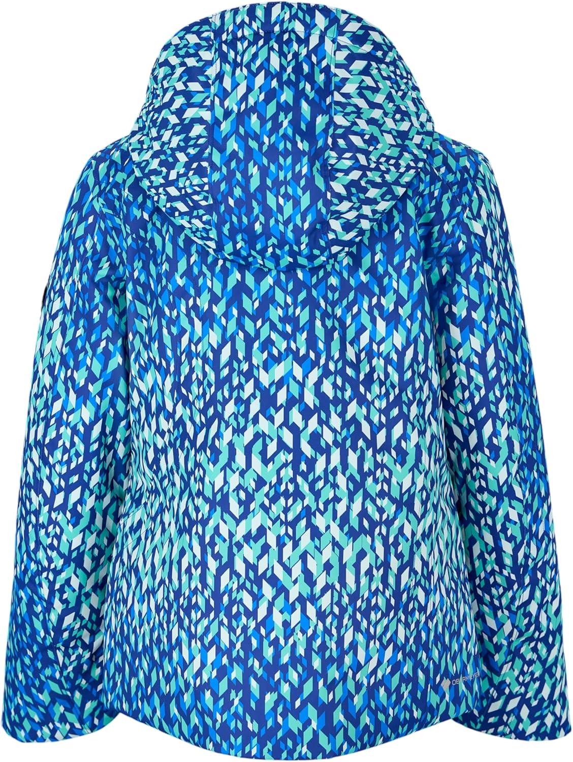 imageObermeyer Rylee Print Jacket Teen GirlsBlue Atmospheric Art