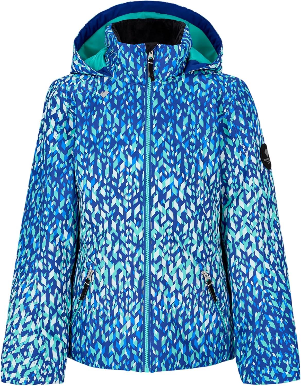 imageObermeyer Rylee Print Jacket Teen GirlsBlue Atmospheric Art