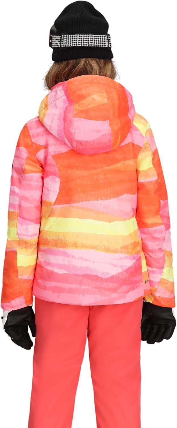 imageObermeyer Rylee Print Jacket Teen GirlsPink Mountain Sunrise