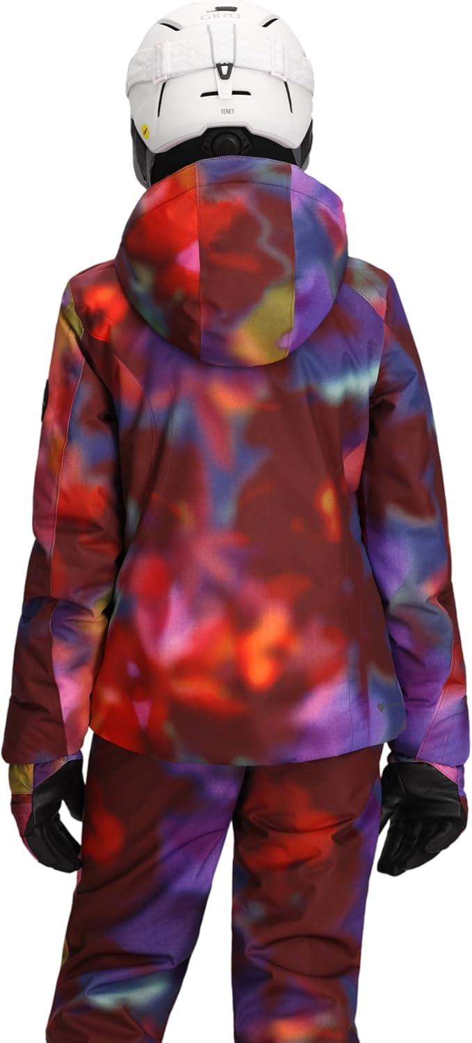 imageObermeyer Rylee Print Jacket Teen GirlsRed Pink Misteria Daze