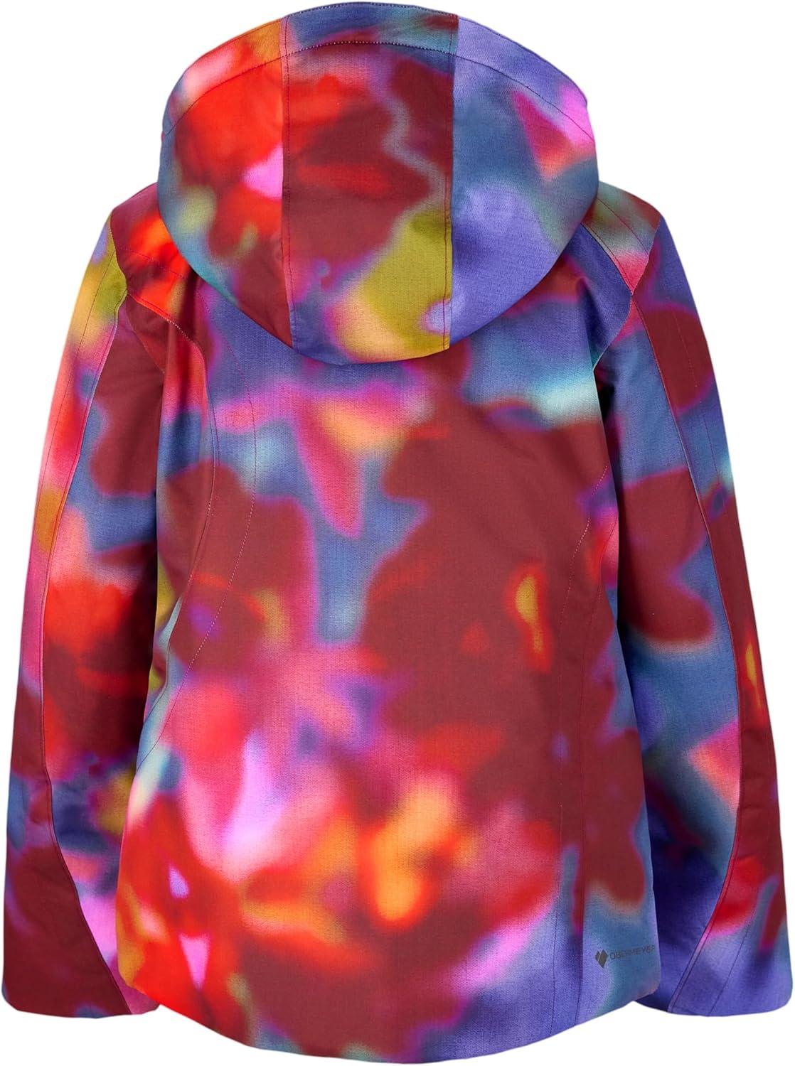 imageObermeyer Rylee Print Jacket Teen GirlsRed Pink Misteria Daze