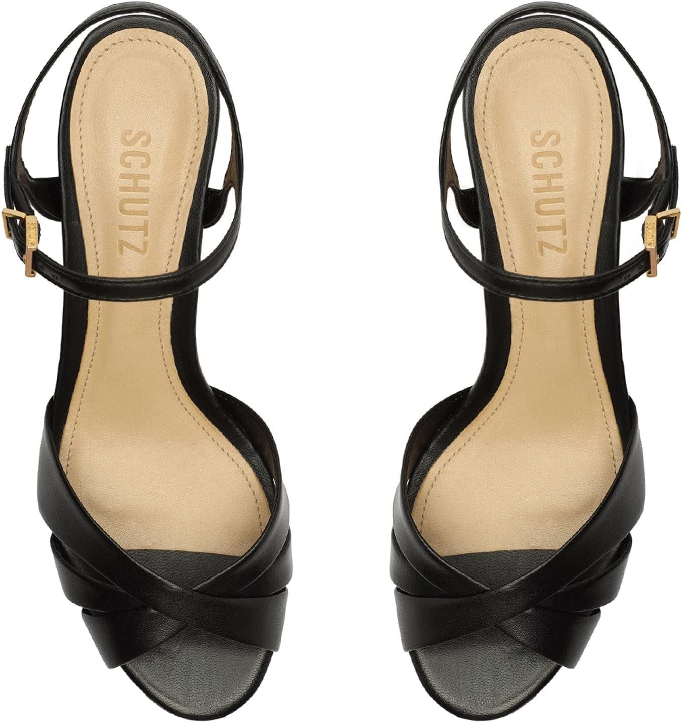 imageSCHUTZ Womens Keefa Platform Dress SandalBlack