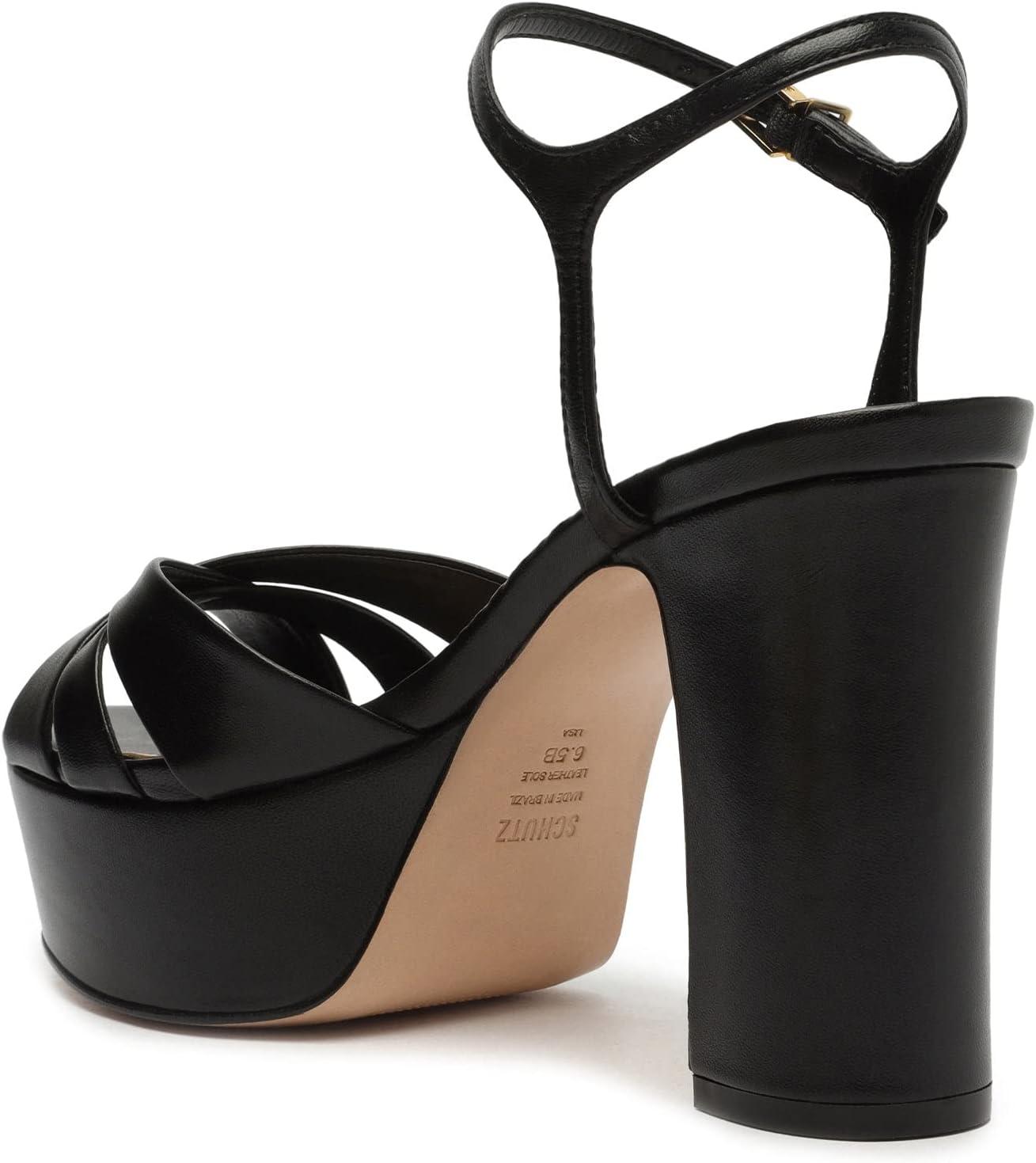 imageSCHUTZ Womens Keefa Platform Dress SandalBlack