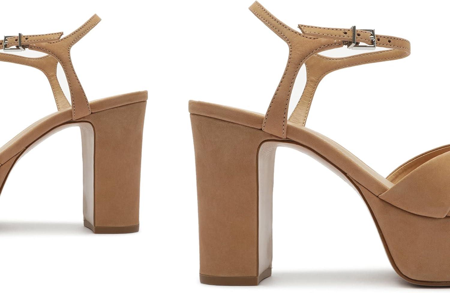 imageSCHUTZ Womens Keefa Platform Dress SandalHoney Beige