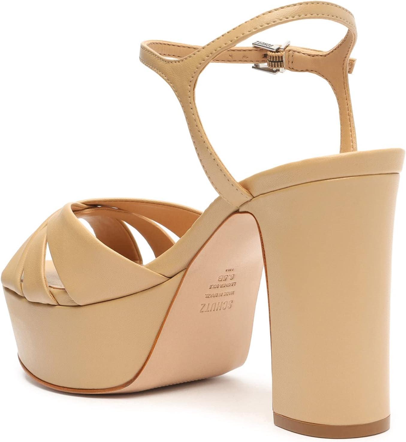 imageSCHUTZ Womens Keefa Platform Dress SandalLight Nude