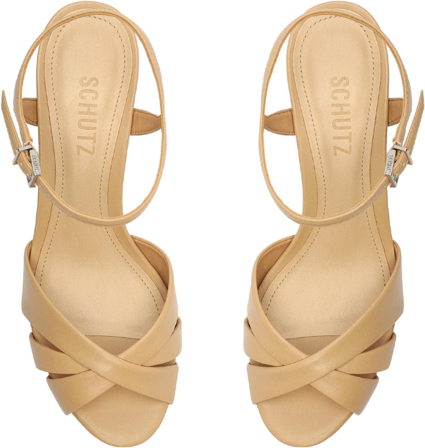 imageSCHUTZ Womens Keefa Platform Dress SandalLight Nude