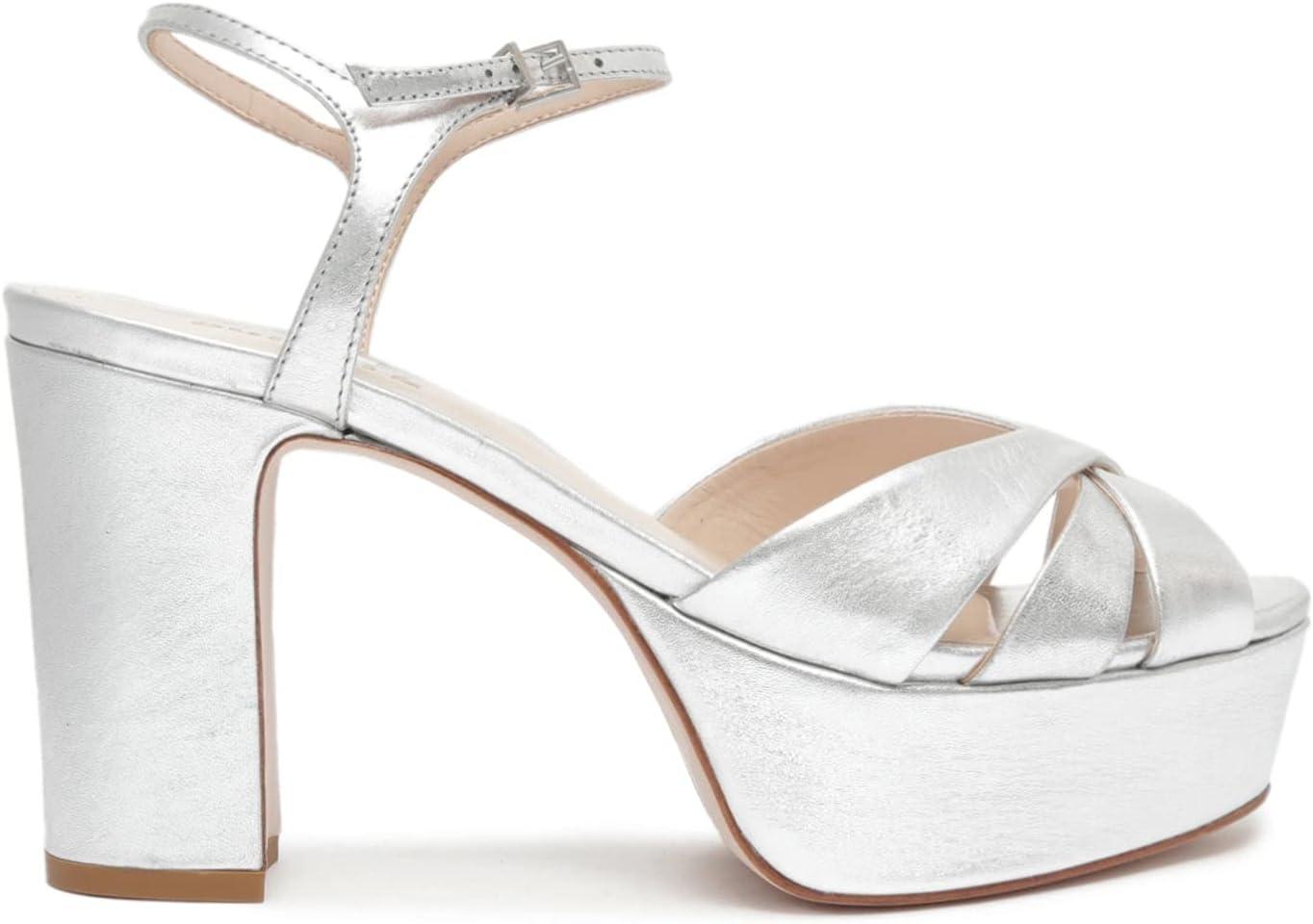 imageSCHUTZ Womens Keefa Platform Dress SandalPrata