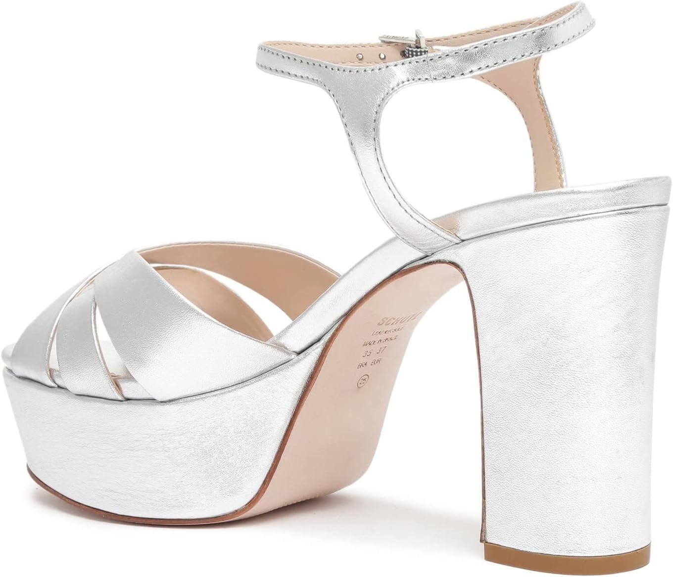 imageSCHUTZ Womens Keefa Platform Dress SandalPrata