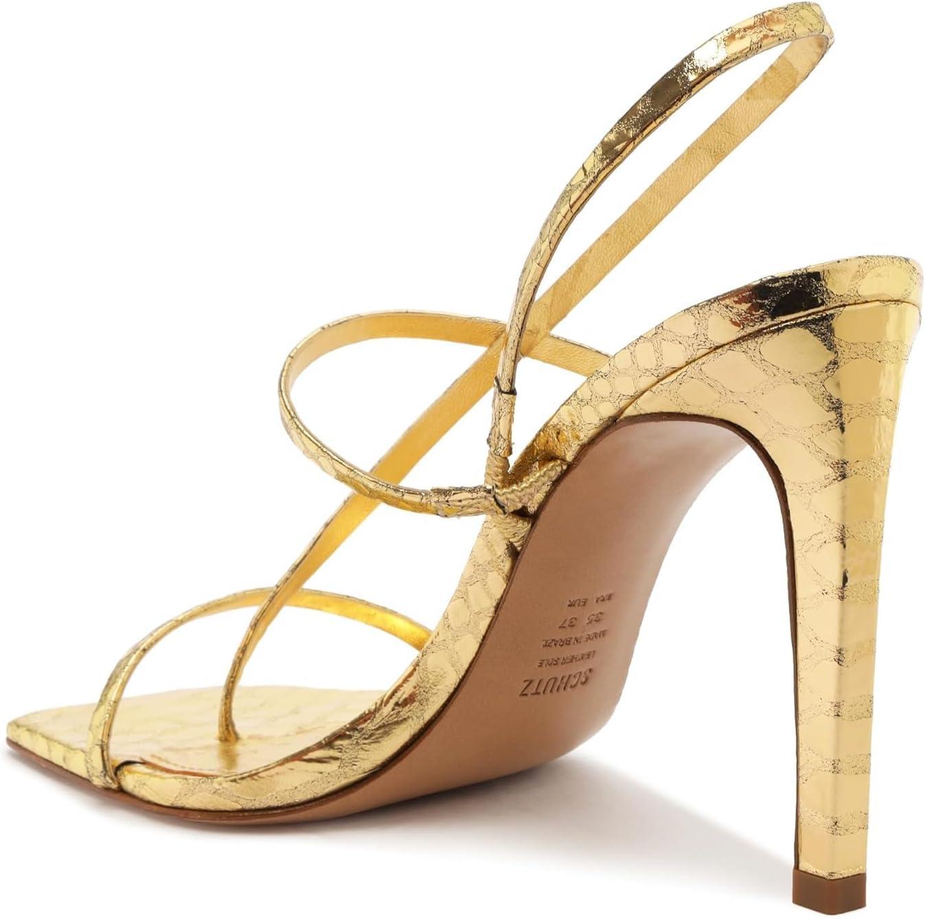 imageSCHUTZ womens Heloise HighOuro Claro Orch