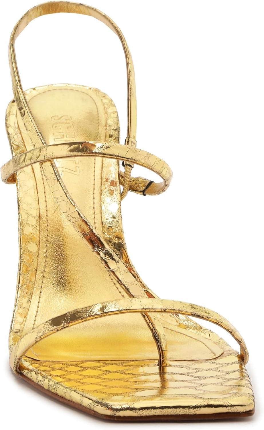 imageSCHUTZ womens Heloise HighOuro Claro Orch