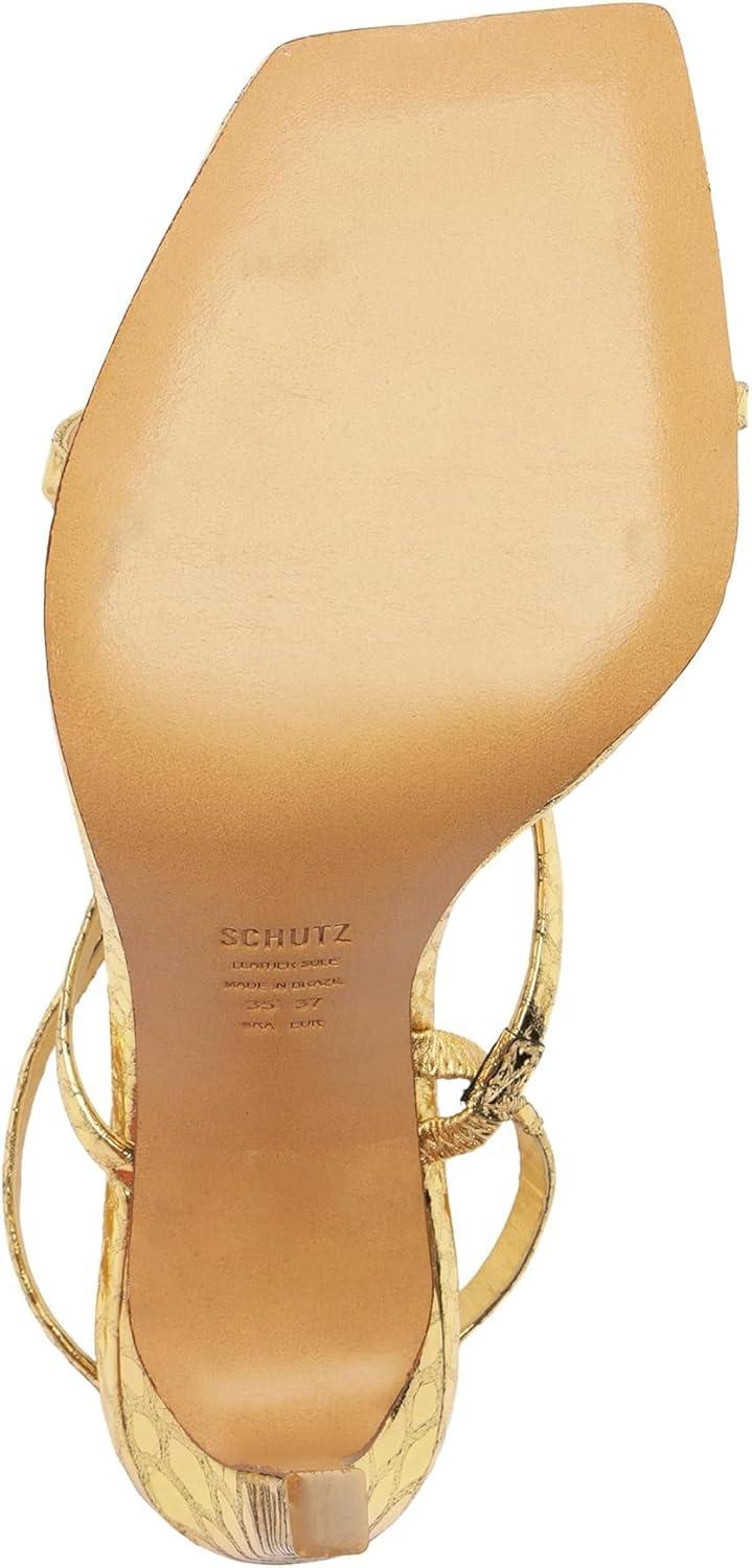 imageSCHUTZ womens Heloise HighOuro Claro Orch