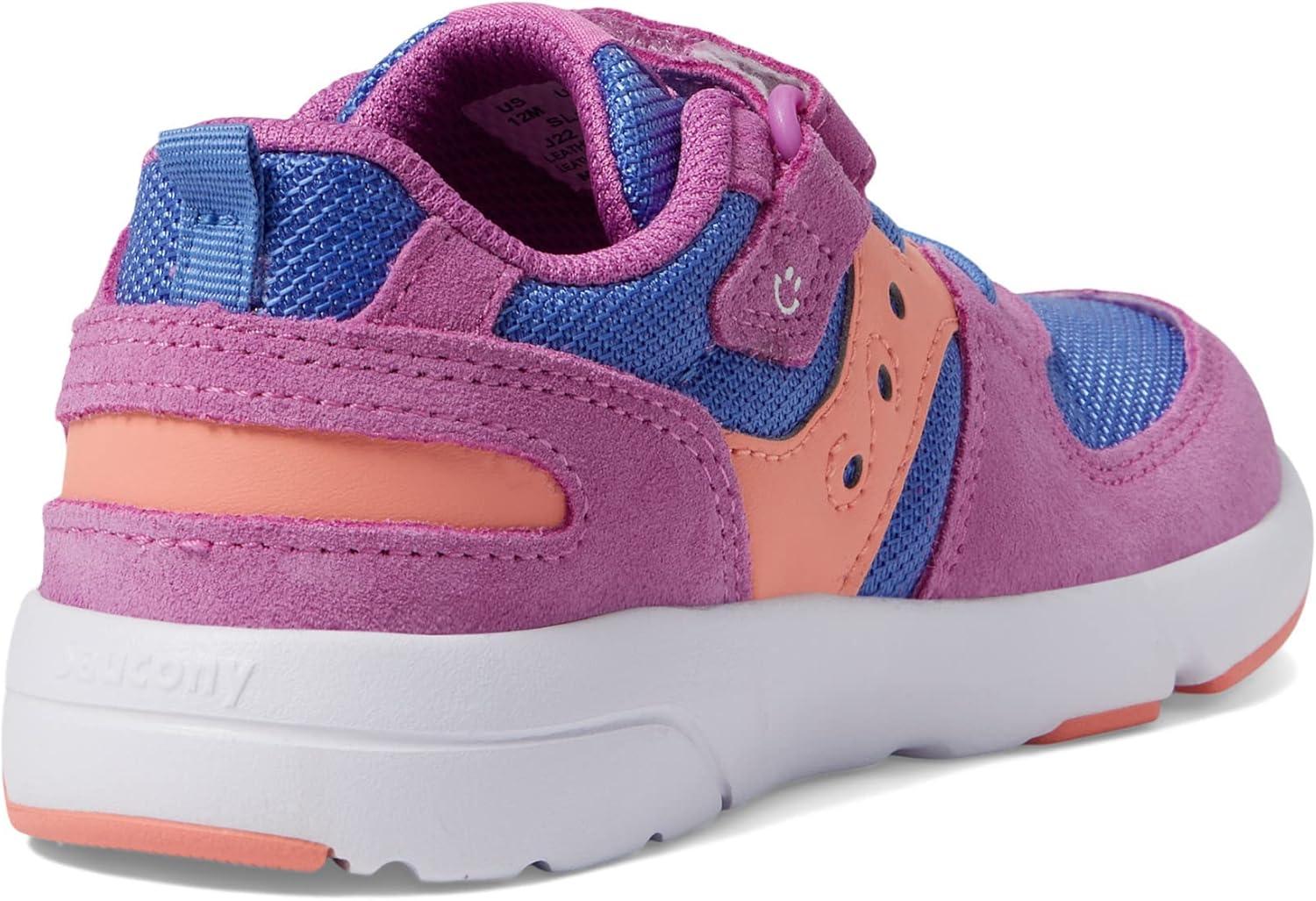 imageSaucony Kids Jazz Lite 20 SneakersPurplePeriCoral