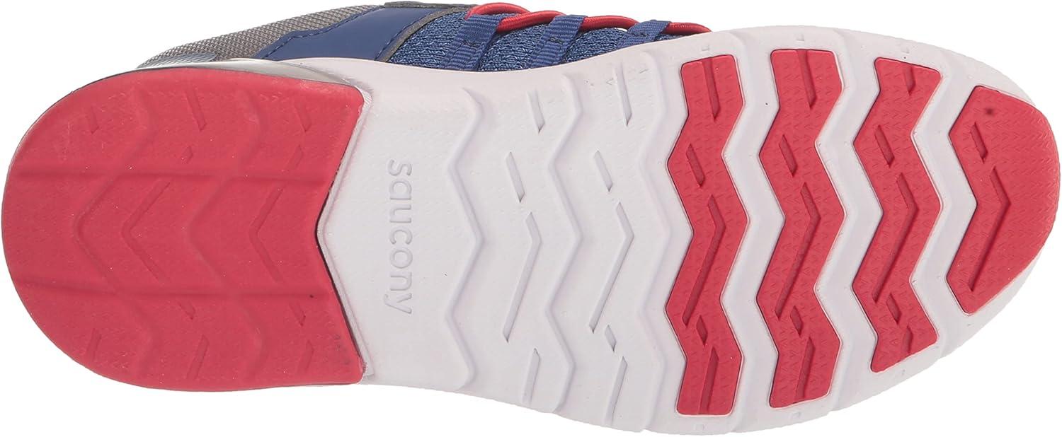 imageSaucony UnisexChild Flash Glow 20 SneakerNavyRedGreen