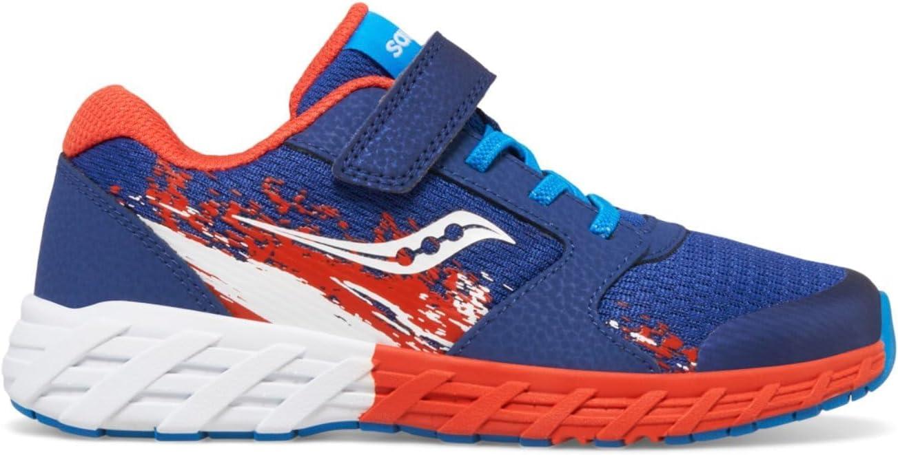 imageSaucony UnisexChild Wind Alternative Closure 20NavyRedWhite