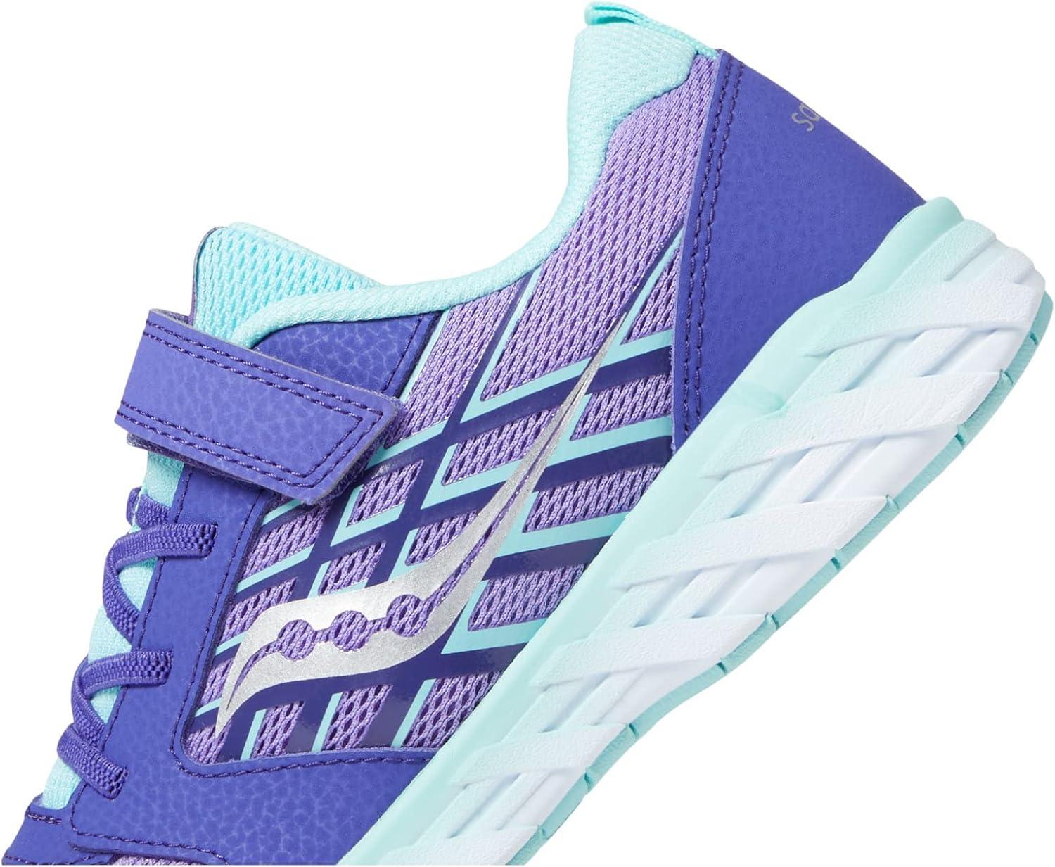 imageSaucony UnisexChild Wind Alternative Closure 20PurpleTurq