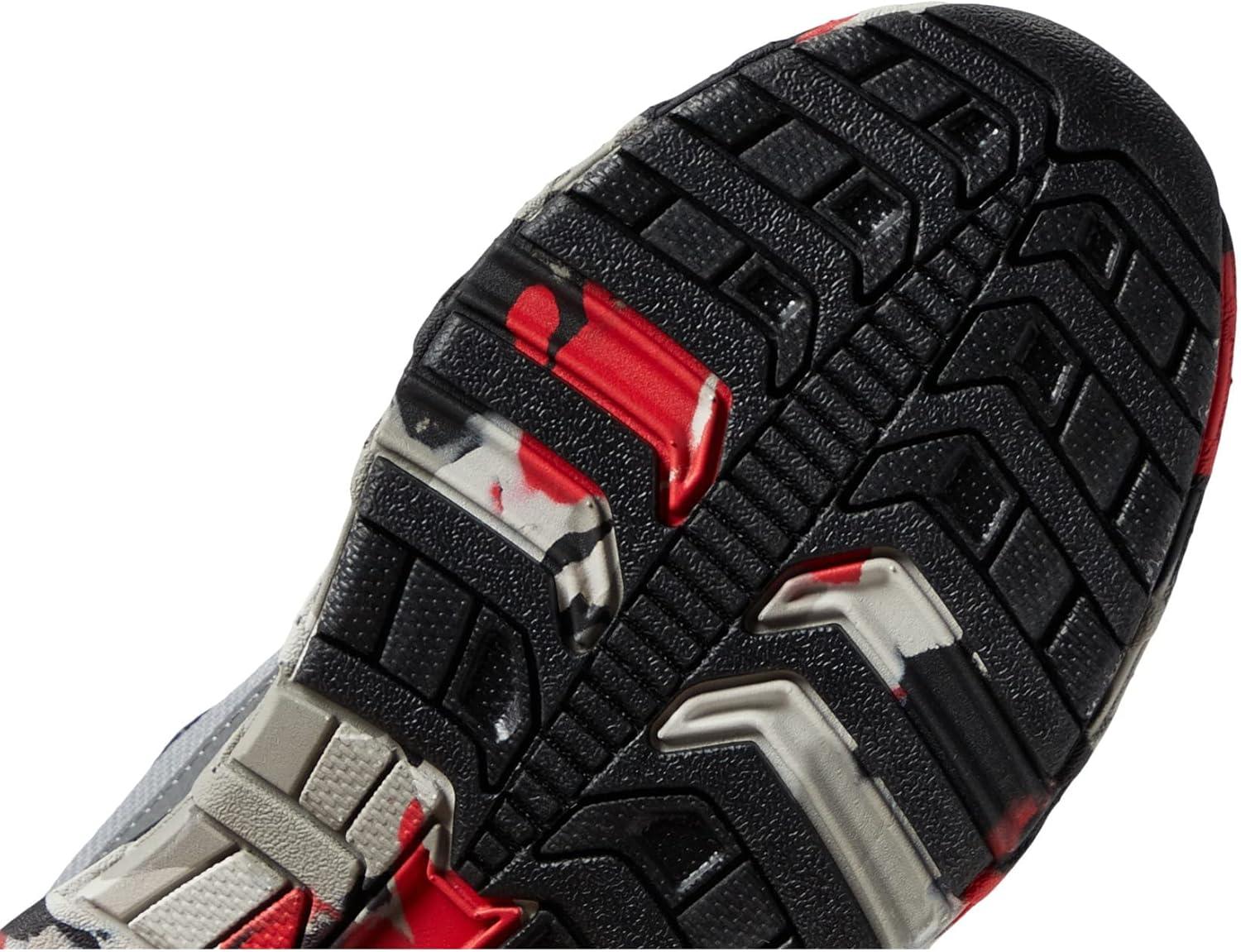 imageSaucony UnisexChild Wind Shield 20 Running ShoeGreyRed