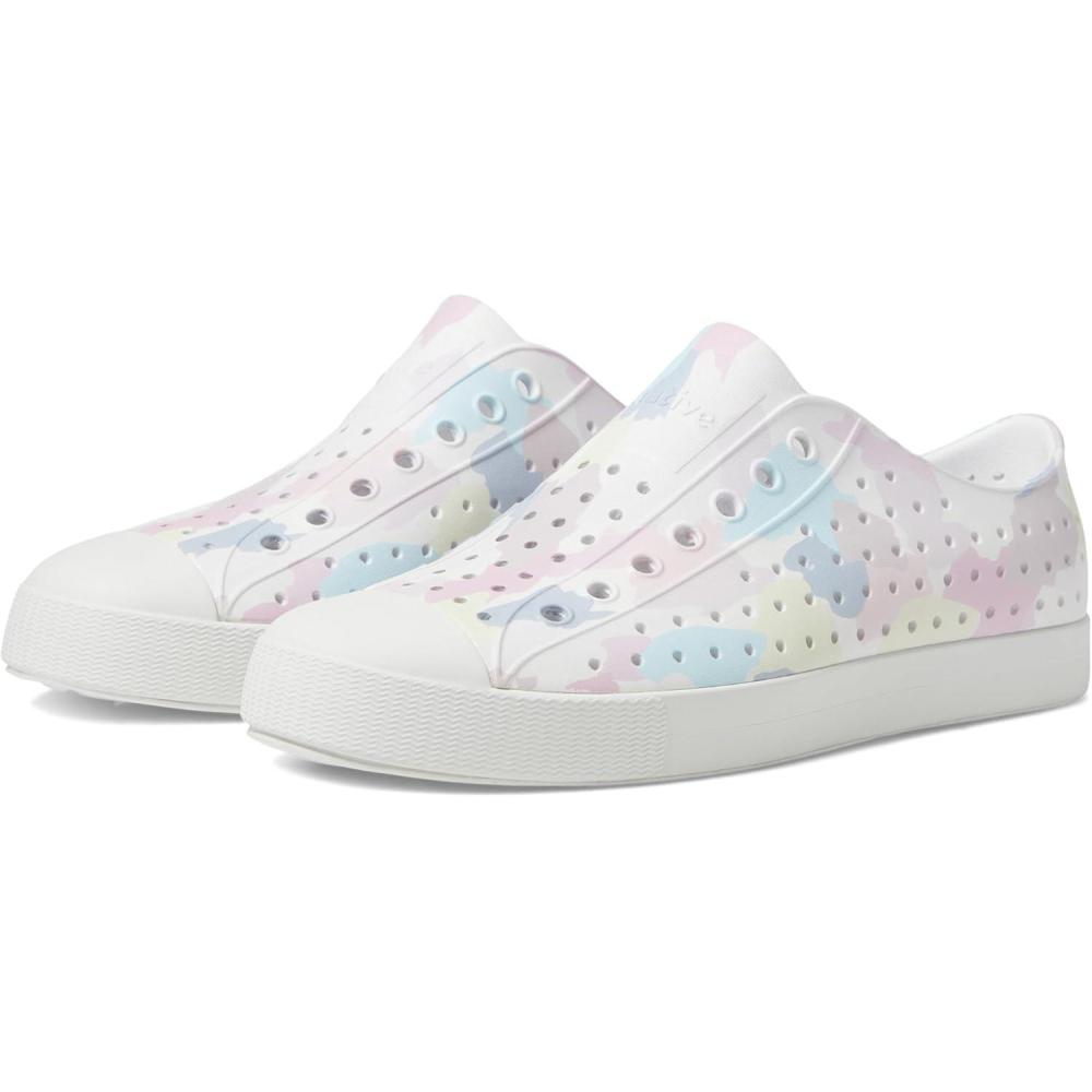 imageNative Shoes Unisex Jefferson Sugarlite PrintShell WhiteShell WhitePink Brush Camo