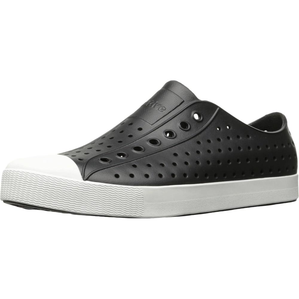 imageNative Shoes UnisexAdult Jefferson Lightweight Fashion SneakerJiffy BlackShell White