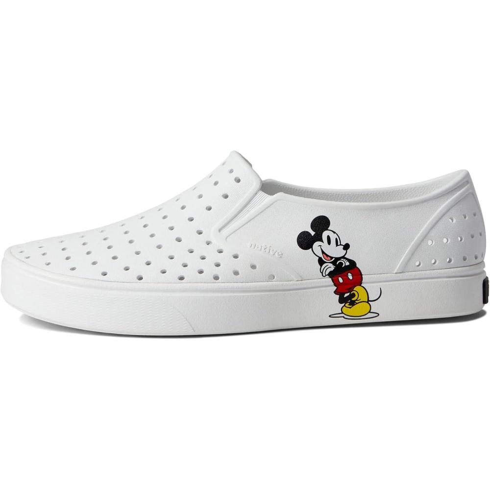 imageNative Shoes UnisexAdult Jefferson Lightweight Fashion SneakerShell WhiteShell WhiteStanding Mickey