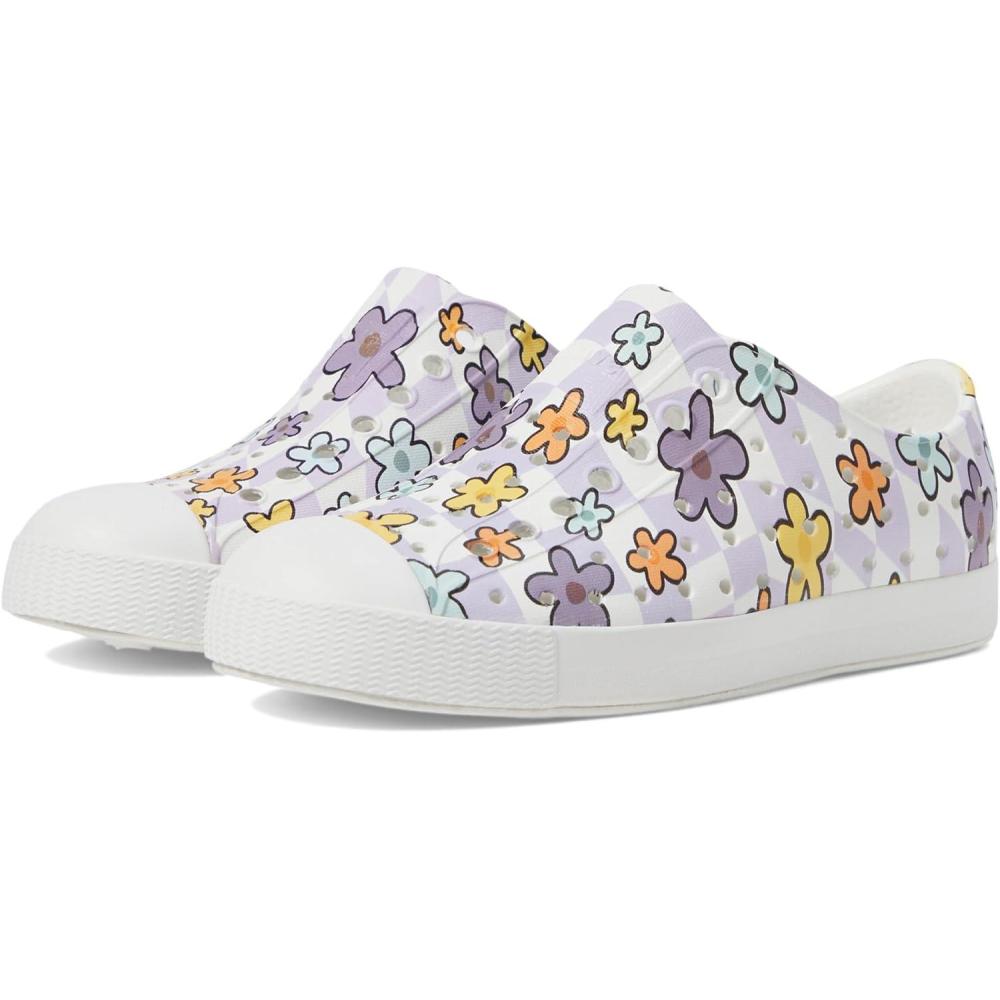 imageNative Shoes UnisexChild Jefferson Print Junior SneakerShell WhiteShell WhiteDaisy Grid