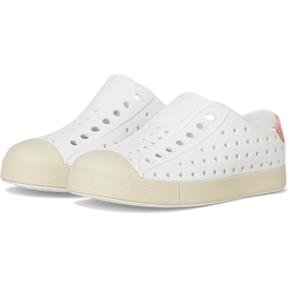 imageNative Shoes UnisexChild Jefferson Print Little KidBig KidShell WhiteBone WhitePopsicle Palm Block