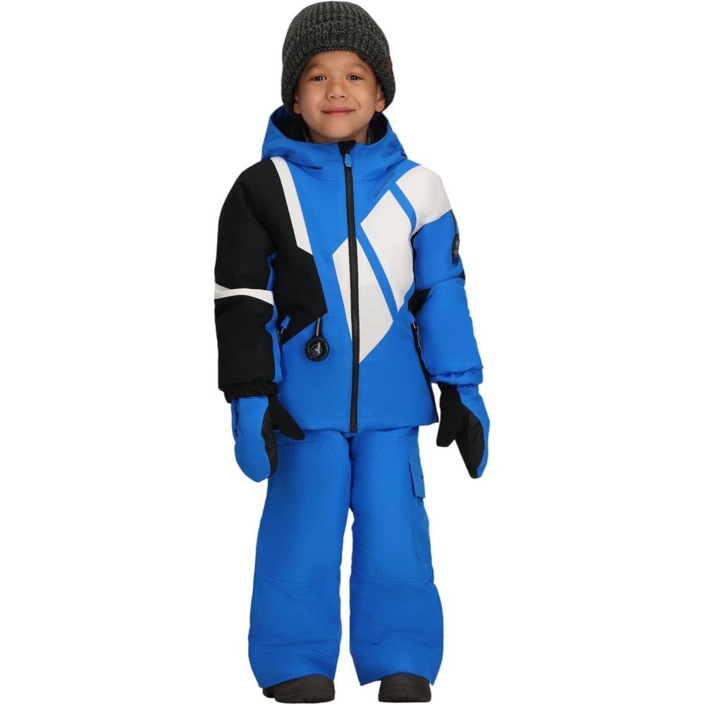 imageObermeyer Boys Orb Ski Jacket Insulated and Waterproof with Kids IGrow SystemBlue Vibes