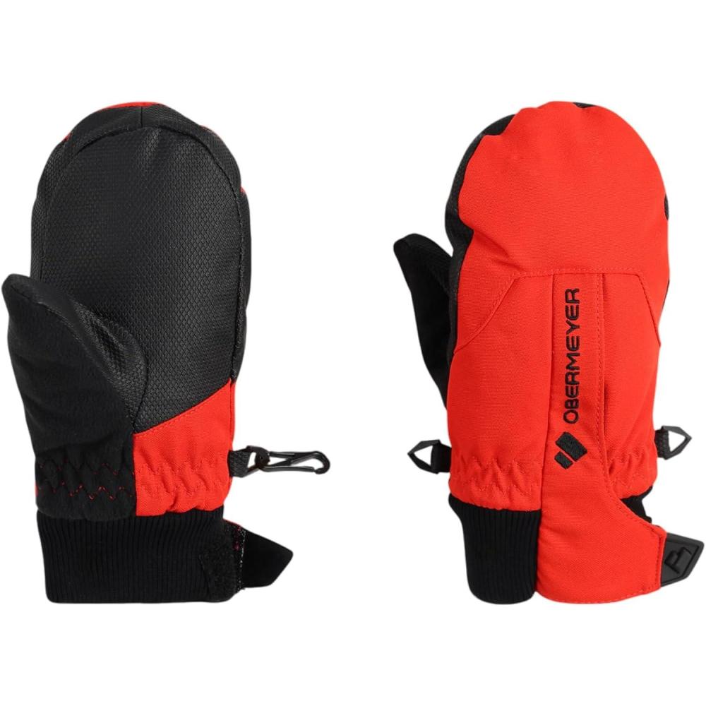 imageObermeyer Boys Thumbs Up Mitten ToddlerLittle KidsRed