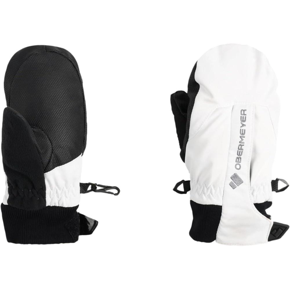 imageObermeyer Boys Thumbs Up Mitten ToddlerLittle KidsWhite