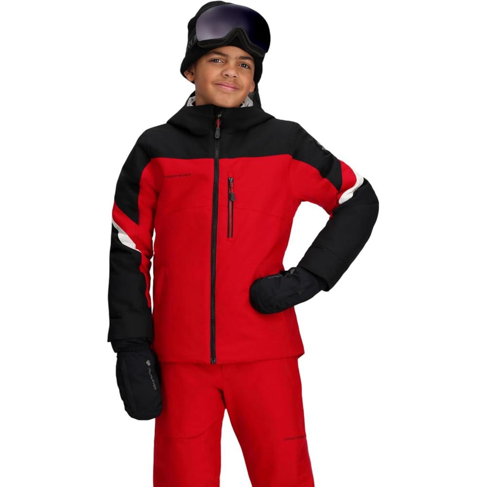 imageObermeyer Fleet Jacket  Teen BoysRed Fresno