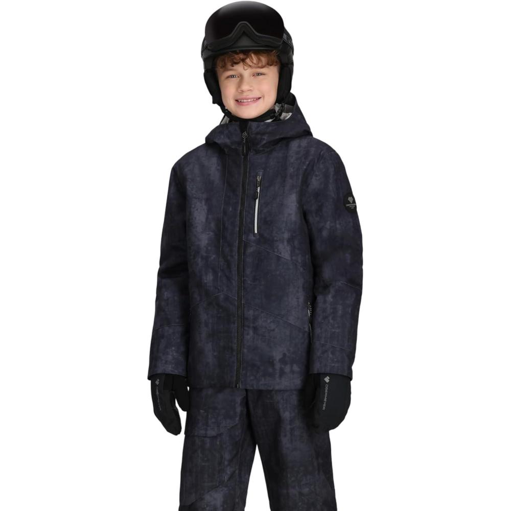 imageObermeyer Gage Jacket  Teen BoysGrey Steel Frost