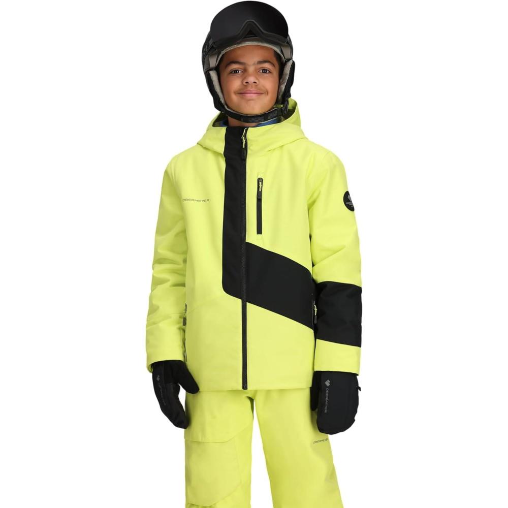 imageObermeyer Gage Jacket  Teen BoysYellow Chameleon